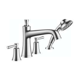 Hansgrohe Joleena 4-Hole Roman Tub Set Trim With 1.75 Gpm Handshower