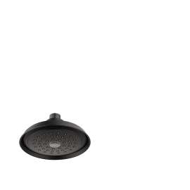 Hansgrohe Joleena Showerhead 150 1-Jet, 1.75 Gpm In Matte Black, 4780670