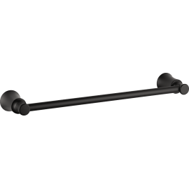Hansgrohe Joleena Towel Bar, 18" In Matte Black, 4784670