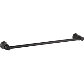 Hansgrohe Joleena Towel Bar, 24" In Matte Black, 4785670