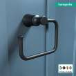 Hansgrohe Joleena Towel Ring In Matte Black, 4786670