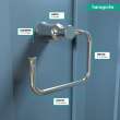 Hansgrohe Joleena Towel Ring In Polished Nickel, 4786830