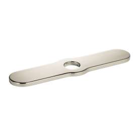 Hansgrohe Joleena Base Plate For Single-Hole Kitchen Faucets, 10" In Polished Nickel, 4797830