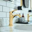 Hansgrohe Locarno Single-Hole Faucet 110 With Pop-Up Drain, 1.2 Gpm In Brushed Gold Optic, 4810250