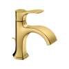 Hansgrohe Locarno Single-Hole Faucet 110 With Pop-Up Drain, 1.2 Gpm In Brushed Gold Optic, 4810250