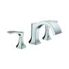 Hansgrohe Locarno 3-Hole Roman Tub Set Trim In Chrome, 4816000