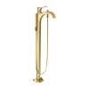 Hansgrohe Locarno Freestanding Tub Filler Trim With 1.75 Gpm Handshower In Brushed Gold Optic, 4818250