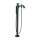 Hansgrohe Locarno Freestanding Tub Filler Trim With 1.75 Gpm Handshower In Matte Black, 4818670