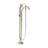Hansgrohe Locarno Freestanding Tub Filler Trim With 1.75 Gpm Handshower In Polished Nickel, 4818830