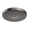 Hansgrohe Croma Select S Showerhead 180 2-Jet, 2.5 Gpm In Brushed Black Chrome, 4825340