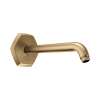 Hansgrohe Locarno Showerarm 9" In Brushed Bronze, 4826140