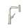 Hansgrohe Locarno Higharc Kitchen Faucet, 2-Spray Pull-Out With Sbox, 1.75 Gpm In Brushed Nickel, 4828800
