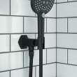 Hansgrohe Locarno Handshower Holder With Outlet In Matte Black, 4831670