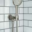 Hansgrohe Locarno Handshower Holder With Outlet In Brushed Nickel, 4831820