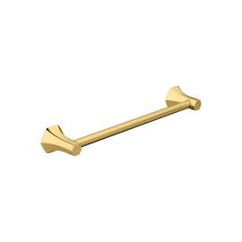 Hansgrohe Locarno Towel Bar, 18" In Brushed Gold Optic, 4834250