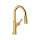Hansgrohe Locarno Prep Kitchen Faucet, 2-Spray Pull-Down, 1.75 Gpm In Brushed Gold Optic, 4853250
