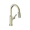Hansgrohe Locarno Prep Kitchen Faucet, 2-Spray Pull-Down, 1.75 Gpm In Polished Nickel, 4853830