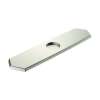 Hansgrohe Locarno Base Plate For Single-Hole Kitchen Faucets, 10" In Stainless Steel Optic, 4856800