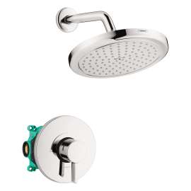 Hansgrohe Croma Pressure Balance Shower Set With Rough