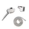 Hansgrohe Raindance Select S Handshower Set 120 3-Jet Powderrain, 2.5 Gpm In Chrome, 4913000