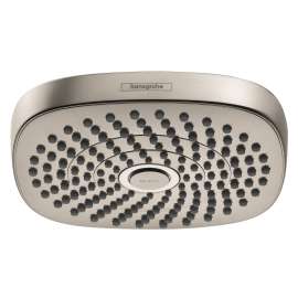 Hansgrohe Croma Select E Showerhead 180 2-Jet, 2.5 Gpm In Brushed Nickel, 4925820