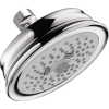 Hansgrohe Croma 100 Classic Showerhead 3-Jet, 1.5 Gpm In Chrome, 4930000