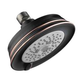 Hansgrohe Croma 100 Classic Showerhead 3-Jet, 1.5 Gpm In Rubbed Bronze, 4930920