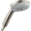Hansgrohe Croma 100 Handshower E 3-Jet, 1.5 Gpm In Brushed Nickel, 4931820