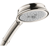 Hansgrohe Croma 100 Classic Handshower 3-Jet, 1.5 Gpm In Polished Nickel, 4932830