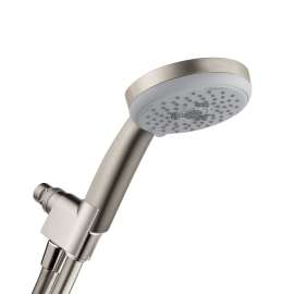 Hansgrohe Croma 100 Handshower Set 3-Jet, 1.75 Gpm In Brushed Nickel, 4944820