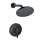 Hansgrohe Vernis Blend Pressure Balance Shower Set, 1.5 Gpm In Matte Black, 4954670