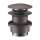 Hansgrohe  Push-Open Sink Drain In Brushed Black Chrome, 50100341