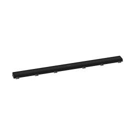 Hansgrohe Raindrain Match Trim Zero/ Tile 39 3/8" With Height Adjustable Frame In Matte Black, 56041671