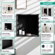 Hansgrohe Xtrastoris Original Wall Niche With Integrated Frame 12