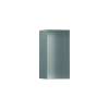 Hansgrohe Xtrastoris Minimalistic Wall Niche With Open Frame 12"X 6"X 5.5" In Brushed Stainless Steel, 56076800