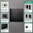 Hansgrohe Xtrastoris Minimalistic Wall Niche With Open Frame 12