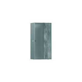 Hansgrohe Xtrastoris Rock Wall Niche With Tileable Door 12"X 6"X 4" In Brushed Stainless Steel, 56082800