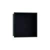 Hansgrohe Xtrastoris Original Wall Niche With Frame 12"X 12"X 5.5" In Matte Black, 56093670