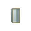 Hansgrohe Xtrastoris Individual Wall Niche Brushed Stainless Steel With Design Frame 12"X 6"X 4" In Brushed Bronze, 56094140