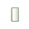 Hansgrohe Xtrastoris Individual Wall Niche Matte White With Design Frame 12"X 6"X 4" In Brushed Bronze, 56096140