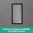 Hansgrohe Xtrastoris Individual Wall Niche Matte White With Design Frame 12