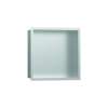 Hansgrohe Xtrastoris Individual Wall Niche Brushed Stainless Steel With Design Frame 12"X 12"X 4" In Brushed Stainless Steel, 56097800