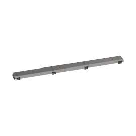 Hansgrohe Raindrain Match Boardwalk Trim Boardwalk 35 1/4" With Height Adjustable Frame In Brushed Stainless Steel, 56121801