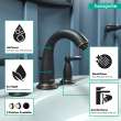 Hansgrohe Swing C Widespread Faucet With Pop-Up Drain, 1.2 Gpm In Rubbed Bronze, 6117920