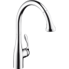 Hansgrohe Allegro E Gourmet Semi-Pro Kitchen Faucet, 2-Spray Pull-Down, 1.75 Gpm In Chrome, 6460000