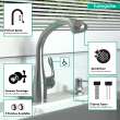 Hansgrohe Allegro E Semiarc Kitchen Faucet, 2-Spray Pull-Out, 1.75 Gpm In Stainless Steel Optic, 6461860