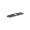 Hansgrohe E&S Accessories Base Plate For Contemporary Single-Hole Faucets, 6" In Brushed Black Chrome, 6490340