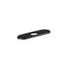 Hansgrohe E&S Accessories Base Plate For Contemporary Single-Hole Faucets, 6" In Matte Black, 6490670