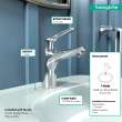 Hansgrohe Focus N Single-Hole Faucet 100 With Pop-Up Drain, 1.2 Gpm In Chrome, 71030001