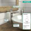 Hansgrohe Logis Single-Hole Faucet 190 With Pop-Up Drain